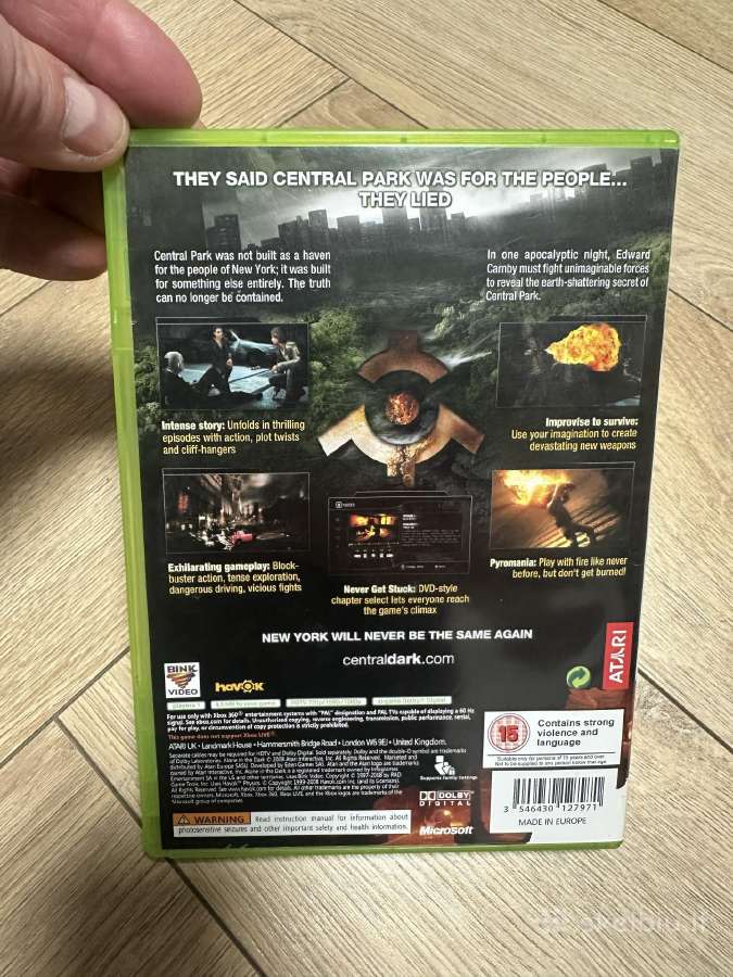 Alone In The Dark Xbox 360 - nuotraukos Nr. 2