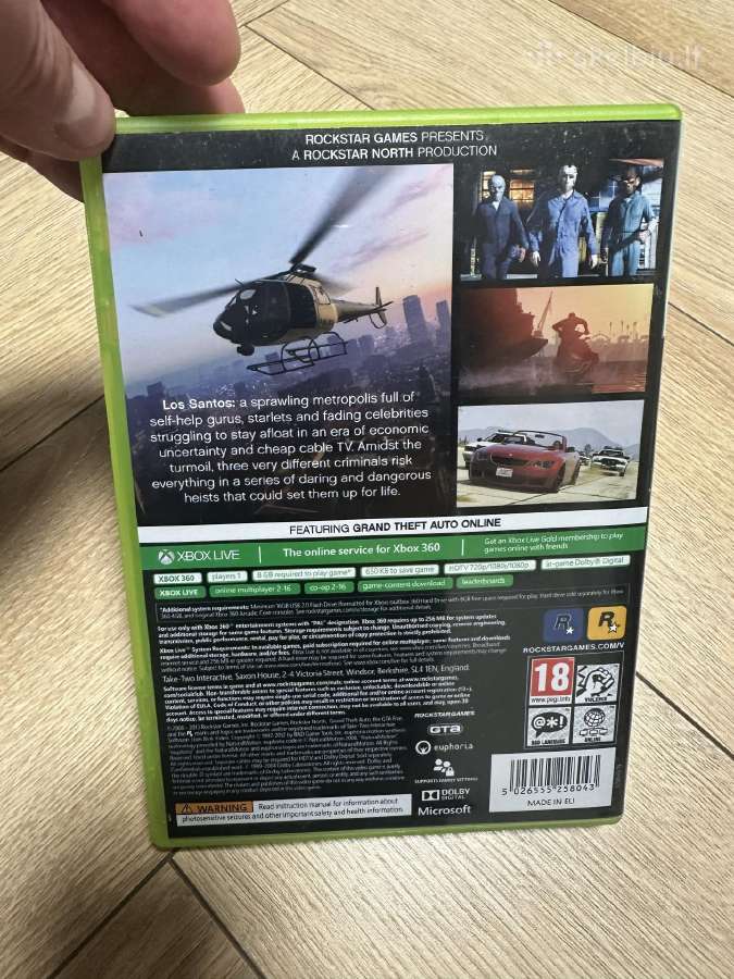 Grand Theft Auto V Xbox 360 - nuotraukos Nr. 2