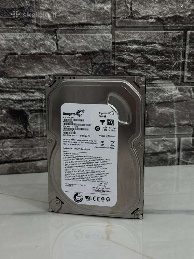 HDD / SSD Diskai: 2tb, 1tb, 500gb, 250gb - nuotraukos Nr. 13