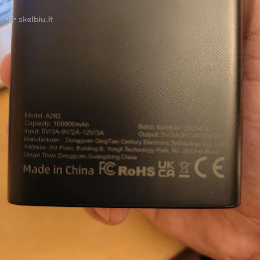 Powerbank - išorinė baterija 100000 mah, nauja 66w - nuotraukos Nr. 2