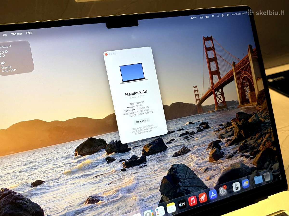 MacBook Air 15,3 (M4) 2025 - nuotraukos Nr. 7