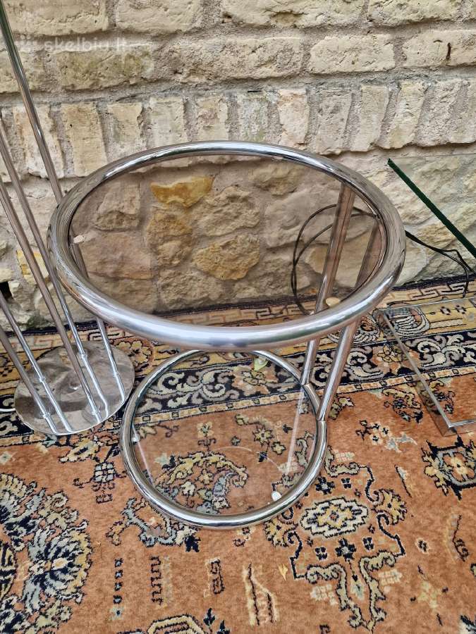 Vintažiniai mid century Bauhaus st.staliukai - nuotraukos Nr. 9