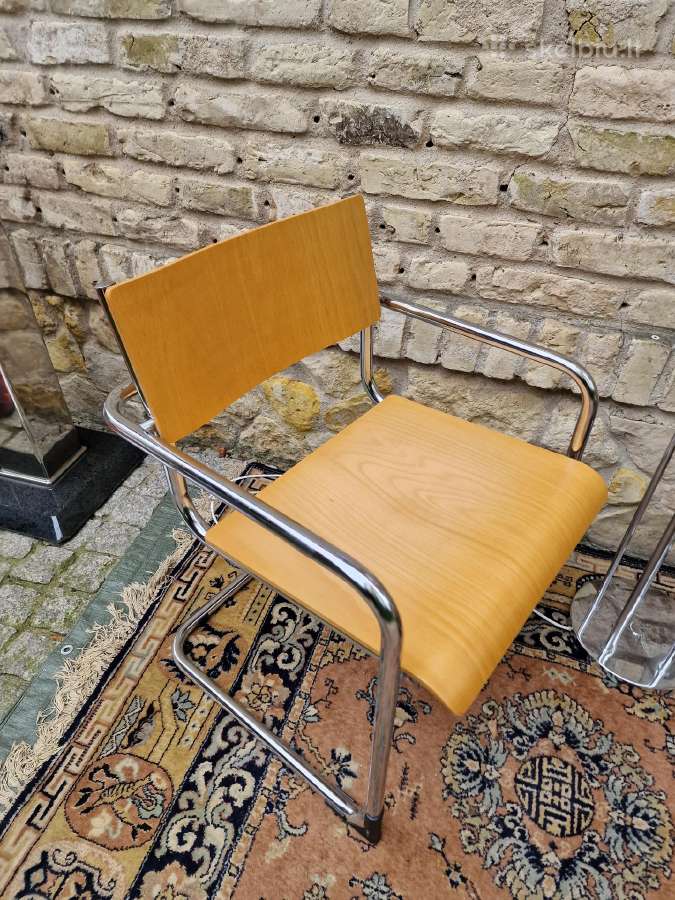 Vintažiniai mid century Bauhaus st.staliukai - nuotraukos Nr. 26