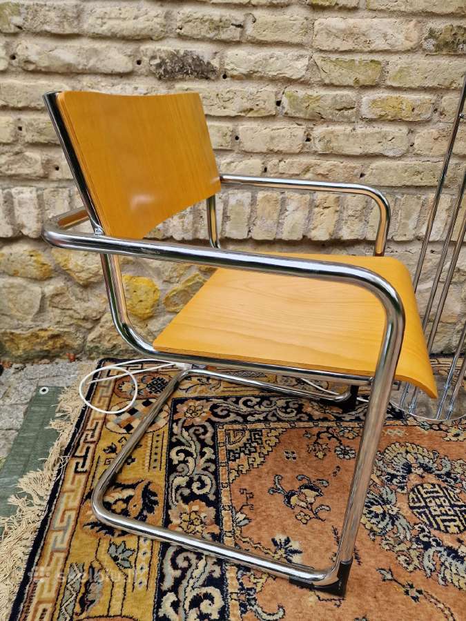 Vintažiniai mid century Bauhaus st.staliukai - nuotraukos Nr. 32