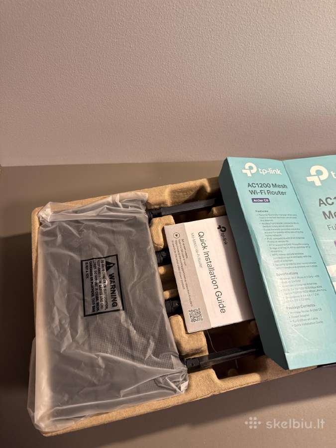 Maršrutizatorius (Router) Tp-link Archer C6 Ac1200 - nuotraukos Nr. 2