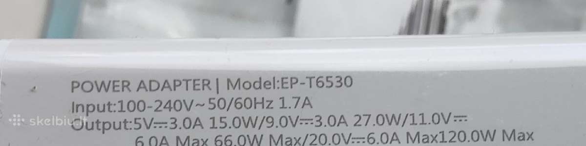 120w įkroviklis telefonui,noutbukui(fastcharger) - nuotraukos Nr. 4
