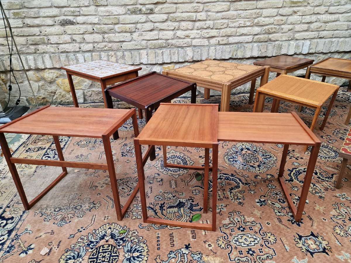 Vintažiniai mid century staliukai - nuotraukos Nr. 21