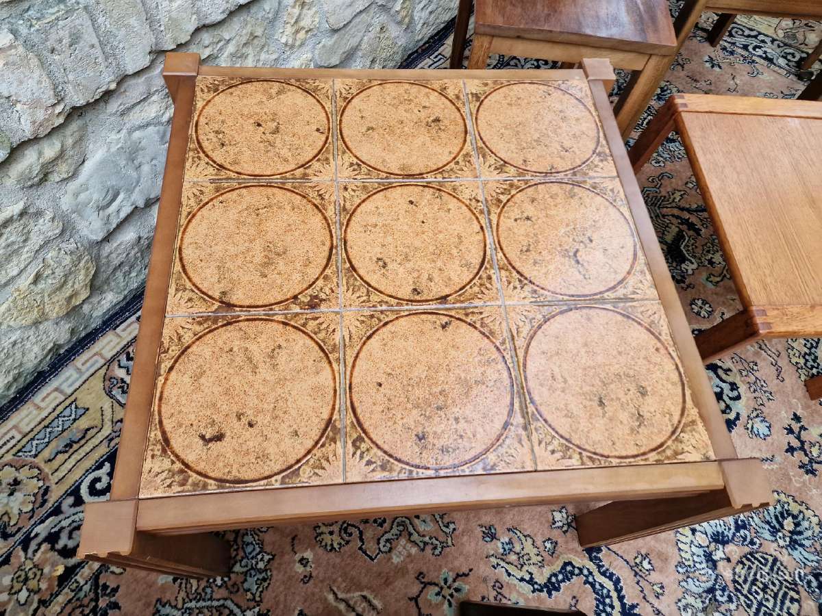 Vintažiniai mid century staliukai - nuotraukos Nr. 24