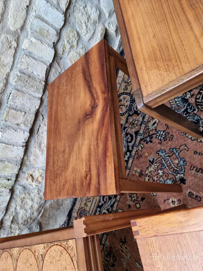 Vintažiniai mid century staliukai - nuotraukos Nr. 29