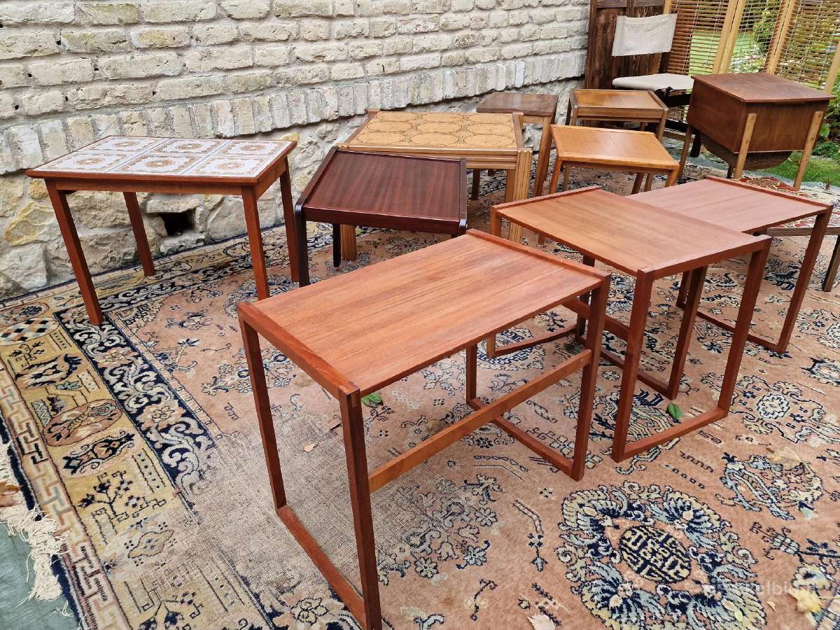 Vintažiniai mid century staliukai - nuotraukos Nr. 32