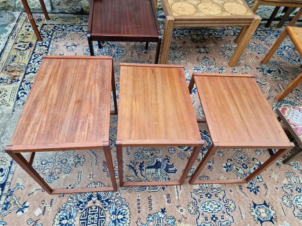 Vintažiniai mid century staliukai - nuotraukos Nr. 34