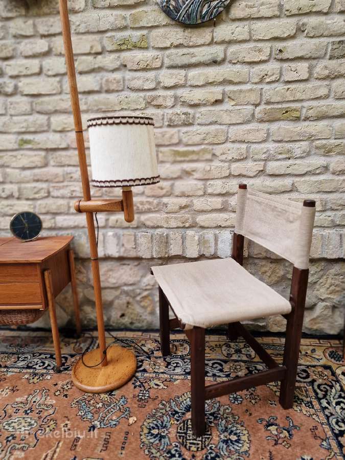 Vintažinis mid century ąžuolinis toršeras - nuotraukos Nr. 9