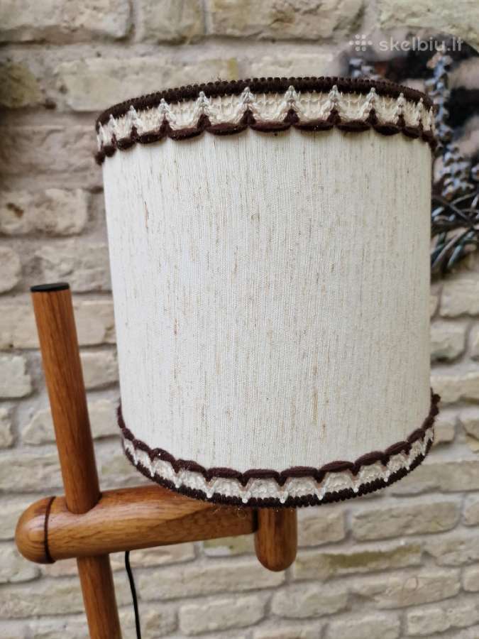 Vintažinis mid century ąžuolinis toršeras - nuotraukos Nr. 10