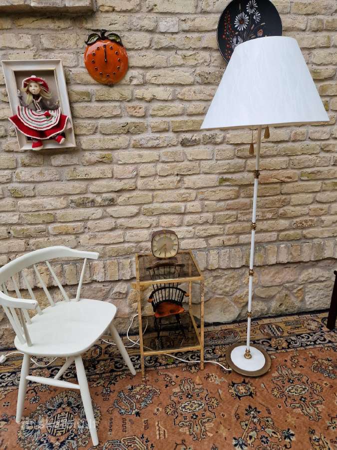 Vintažinis Mid century Art Nouveau st. toršeras - nuotraukos Nr. 14
