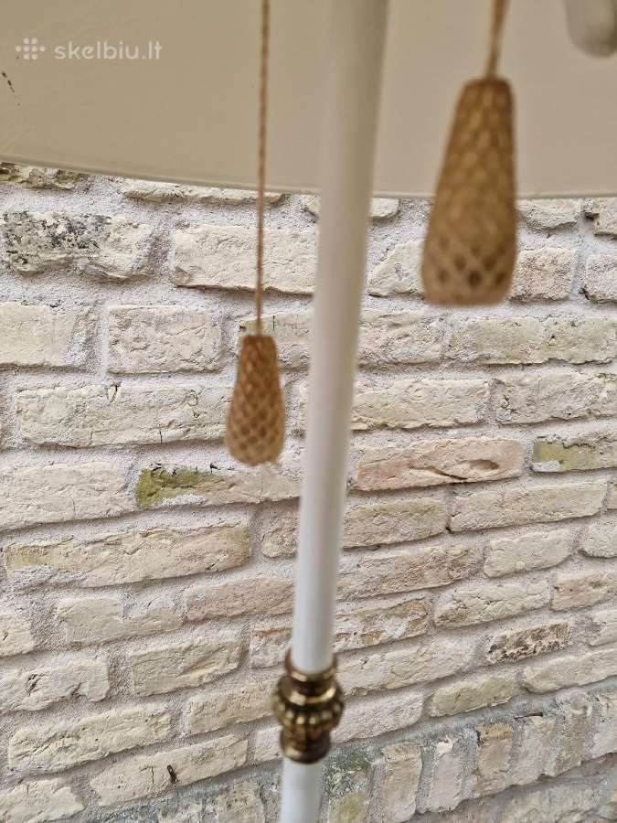 Vintažinis Mid century Art Nouveau st. toršeras - nuotraukos Nr. 15