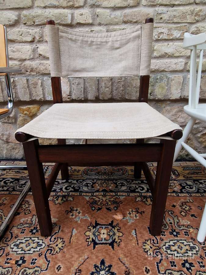 Vintažinės mid century interjerinės kėdės ir pufai - nuotraukos Nr. 11