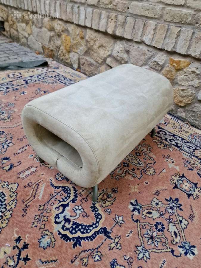 Vintažinės mid century interjerinės kėdės ir pufai - nuotraukos Nr. 29
