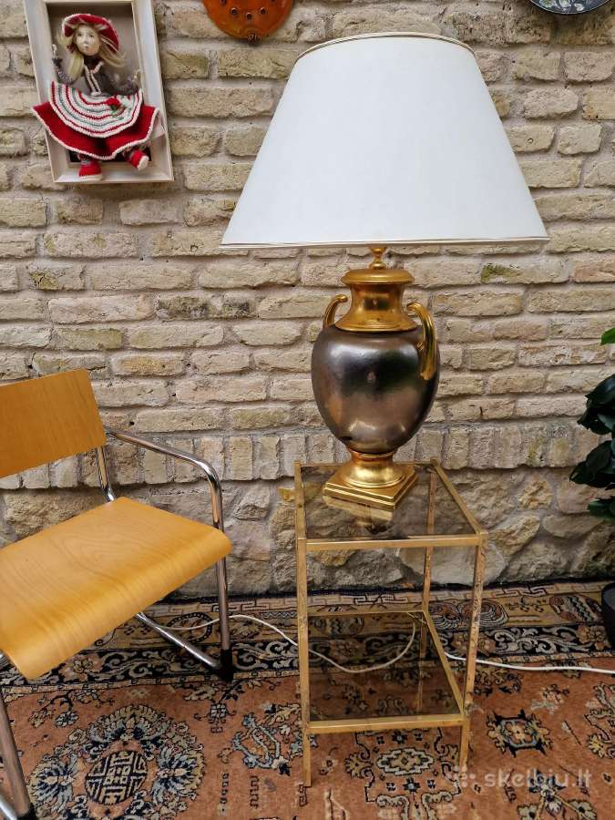 Vintažinė mid century stalinė lempa - nuotraukos Nr. 3