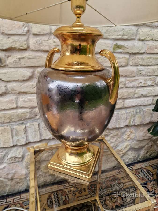 Vintažinė mid century stalinė lempa - nuotraukos Nr. 6