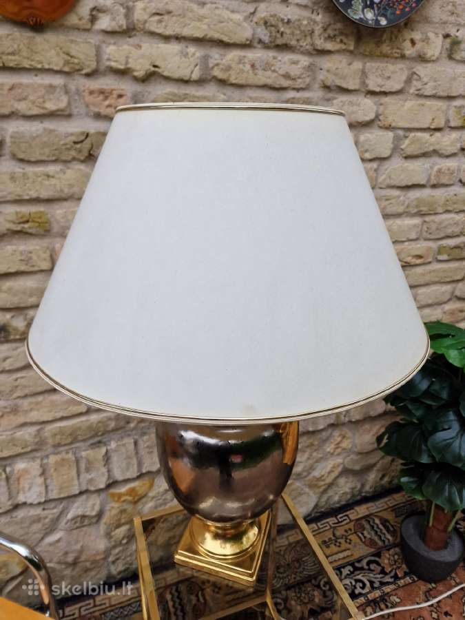 Vintažinė mid century stalinė lempa - nuotraukos Nr. 7