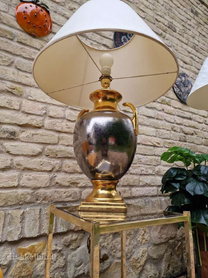 Vintažinė mid century stalinė lempa - nuotraukos Nr. 10