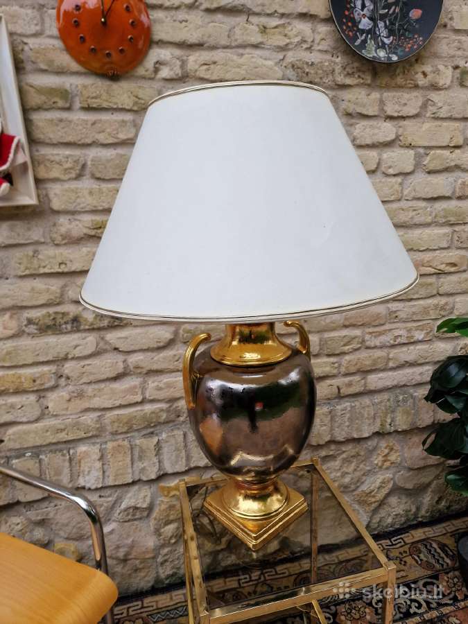 Vintažinė mid century stalinė lempa - nuotraukos Nr. 12