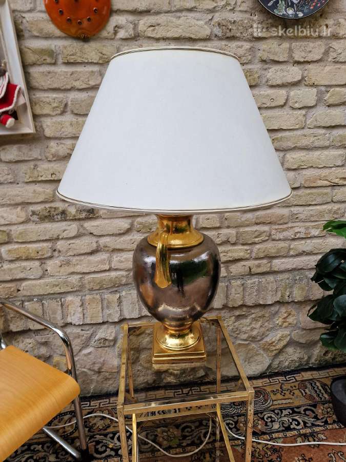 Vintažinė mid century stalinė lempa - nuotraukos Nr. 15