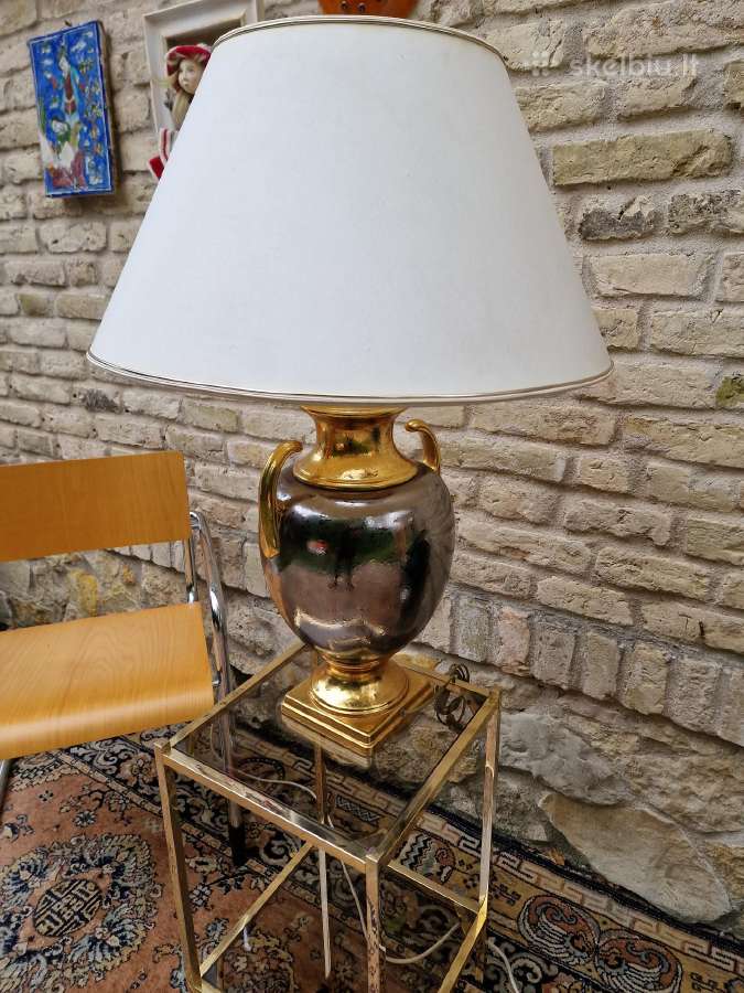 Vintažinė mid century stalinė lempa - nuotraukos Nr. 16