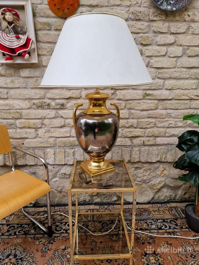Vintažinė mid century stalinė lempa - nuotraukos Nr. 18