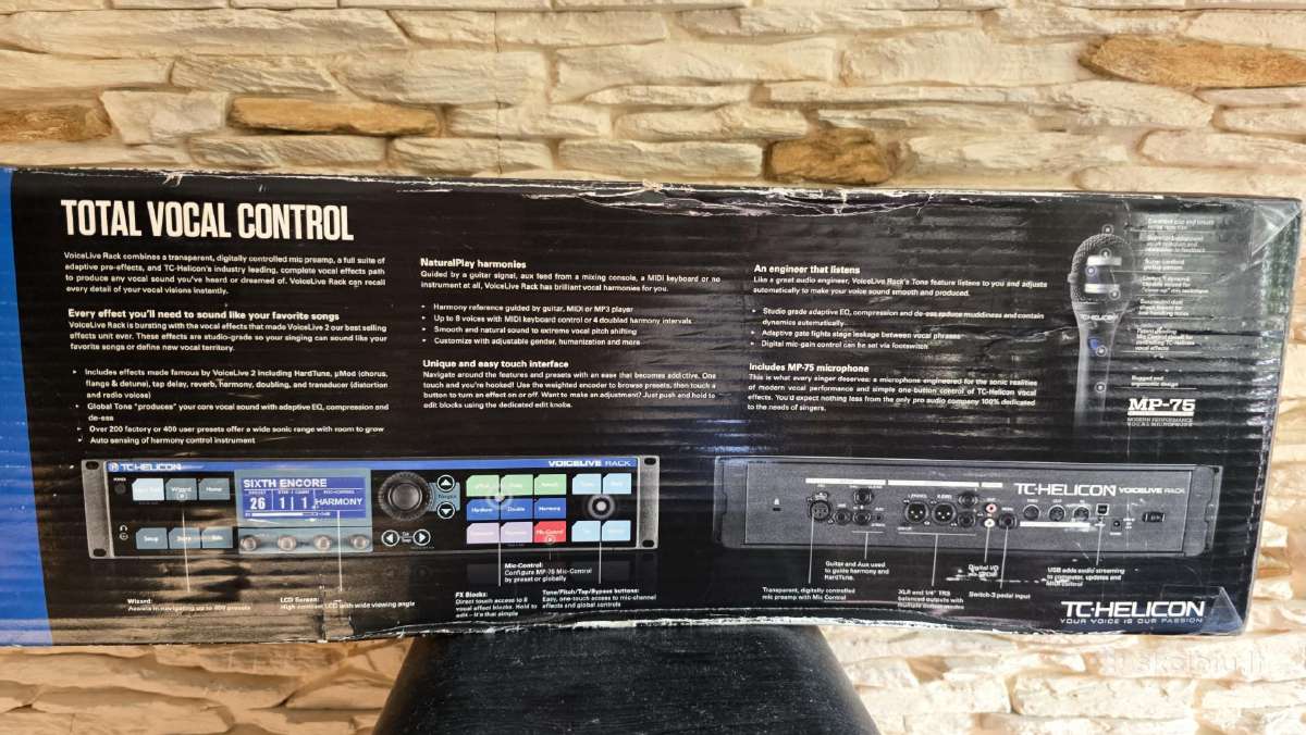 Tc-helicon Voicelive Rack - nuotraukos Nr. 3
