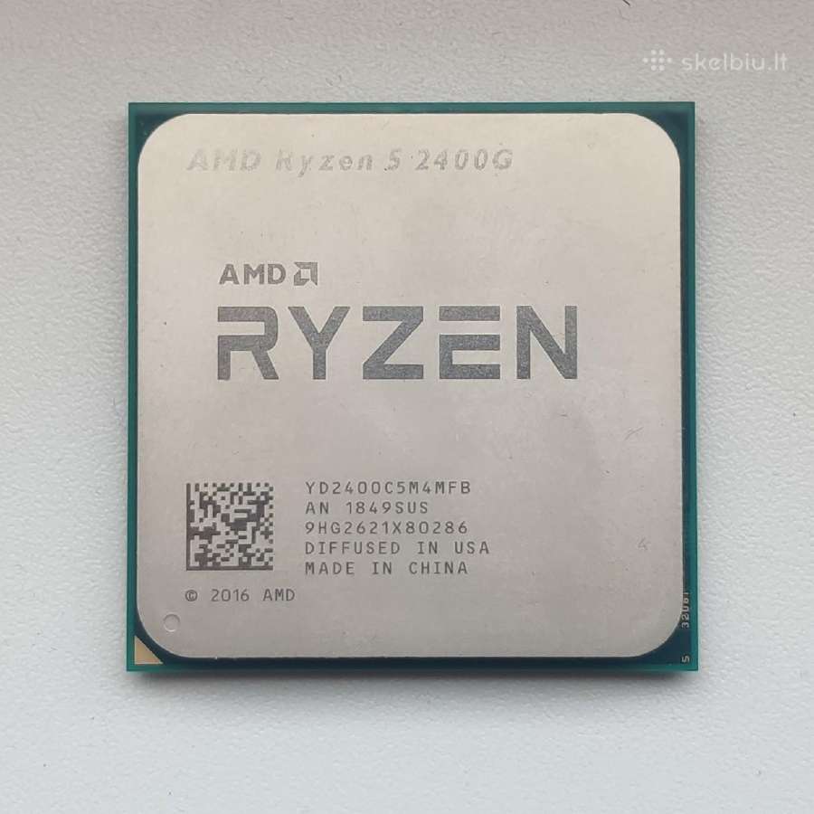Parduodu Amd Ryzen 5 2400g - nuotraukos Nr. 2