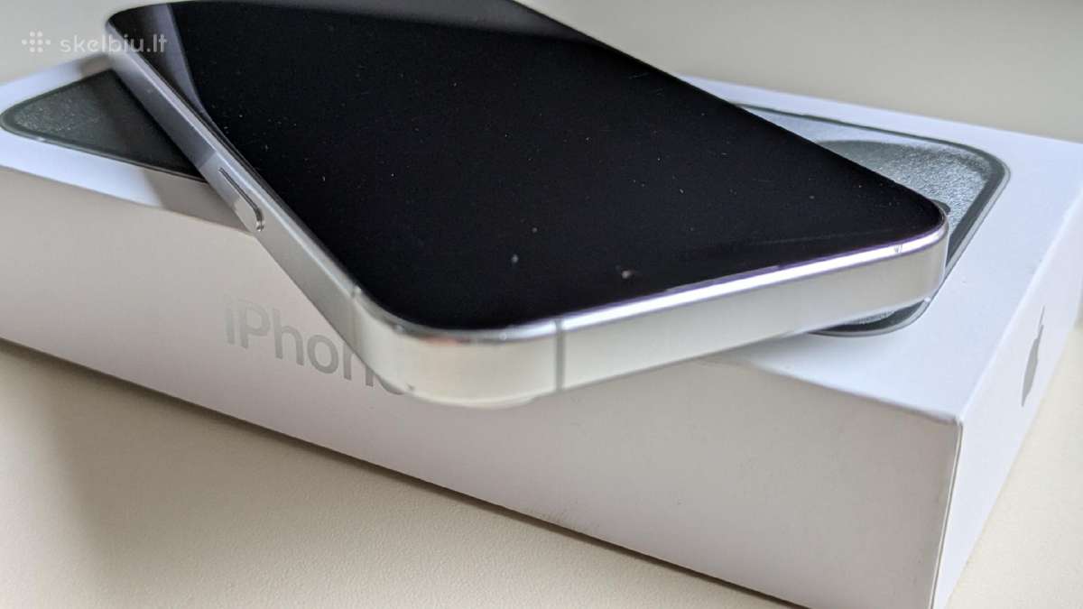 iPhone 15 Pro 256gb - nuotraukos Nr. 3