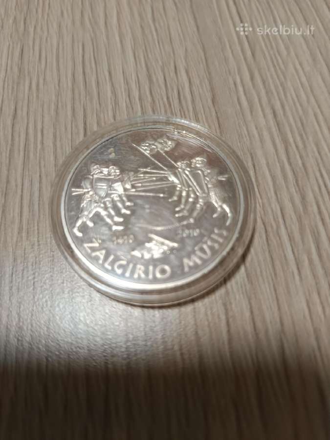 10 litų moneta - nuotraukos Nr. 3