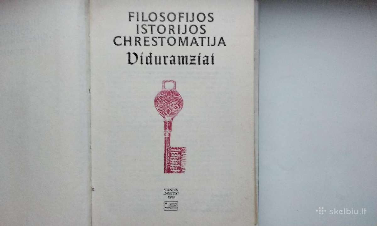 Filosofijos istorijos chrestomatija. Viduramžiai - nuotraukos Nr. 3