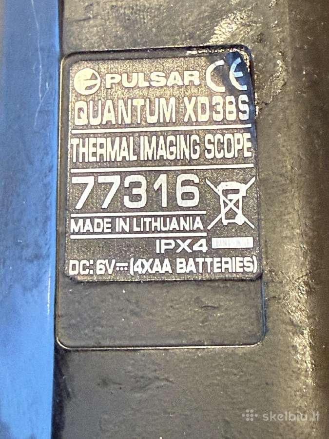 Pulsar Quantum Xd38s - nuotraukos Nr. 3