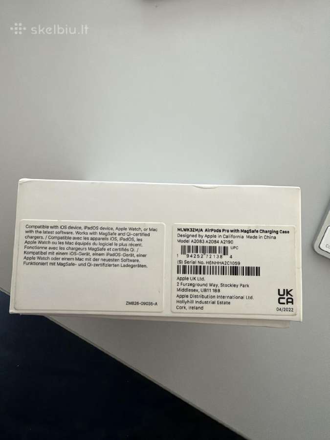 Apple Airpods Pro 1 - nuotraukos Nr. 3