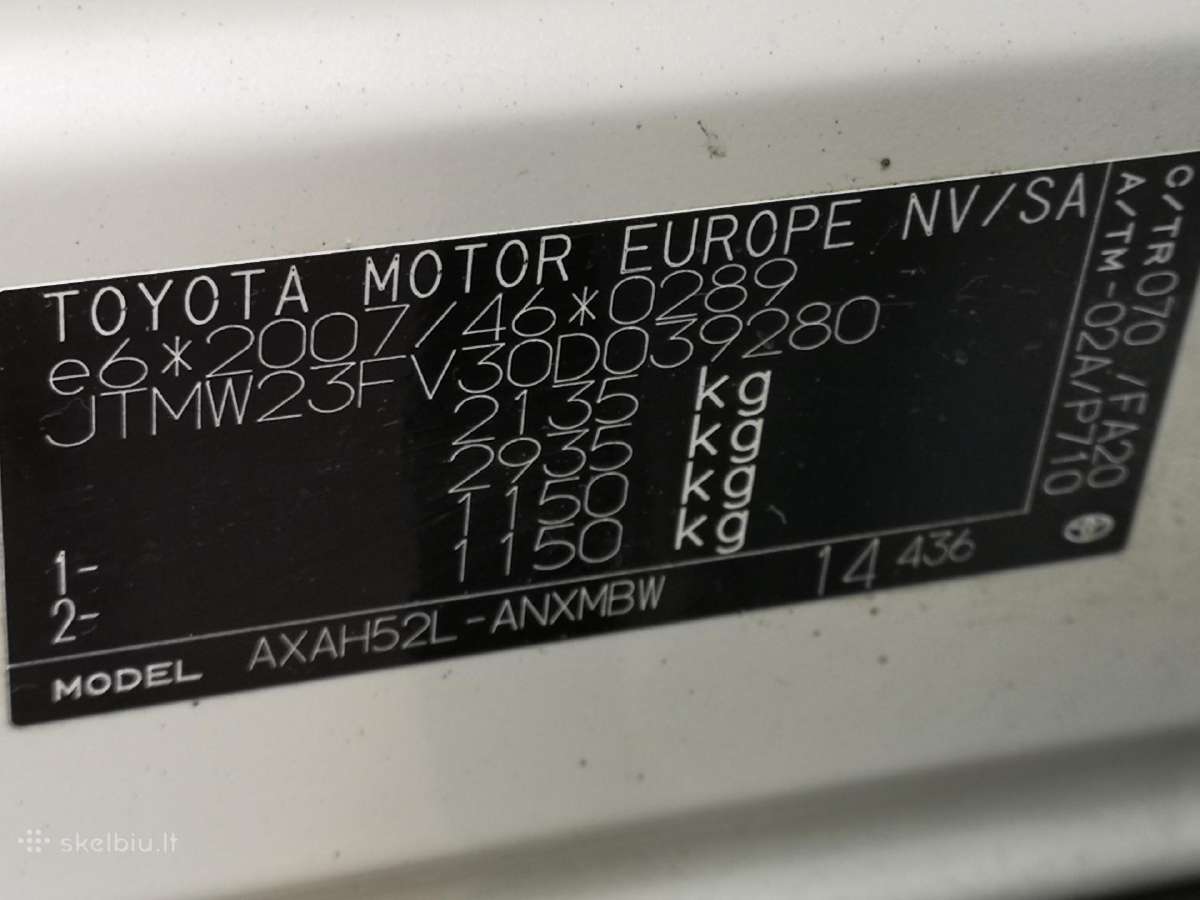 Parduodu Toyta Rav4 Hybrid Suv 2.5 Luxury 2020 m. - nuotraukos Nr. 15