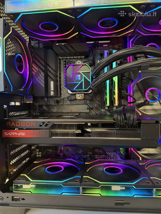 Galingas žaidimų kompiuteris R7 5700x3d -Rx 7700xt - nuotraukos Nr. 4