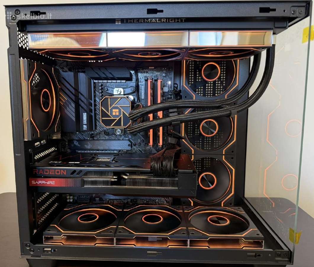 Galingas žaidimų kompiuteris R7 5700x3d -Rx 7700xt - nuotraukos Nr. 9