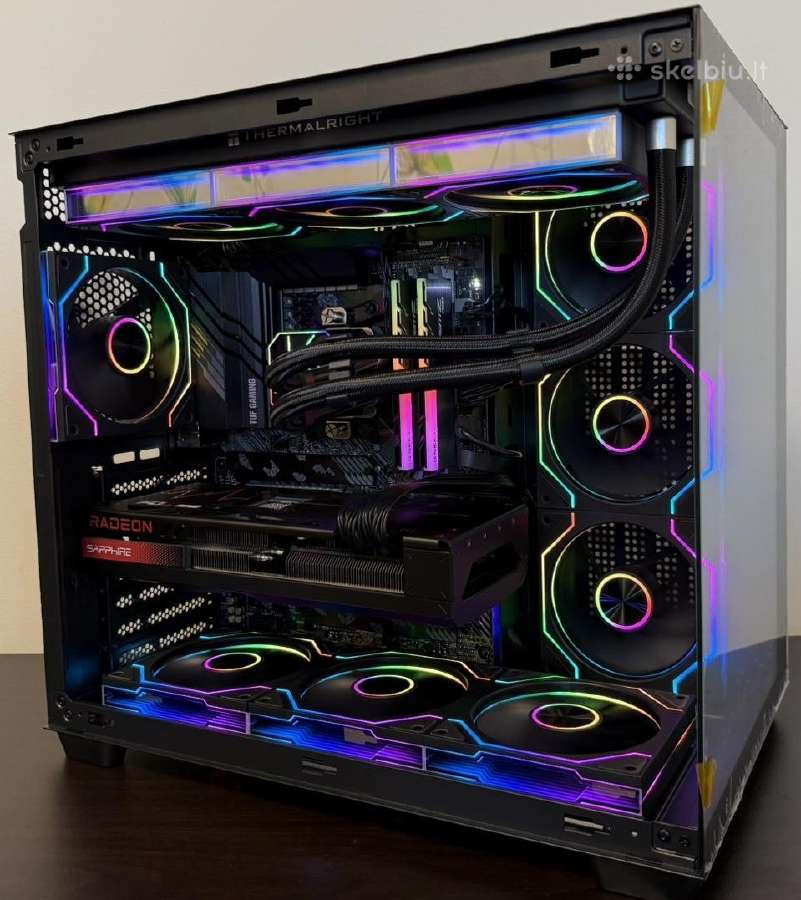 Galingas žaidimų kompiuteris R7 5700x3d -Rx 7700xt - nuotraukos Nr. 13