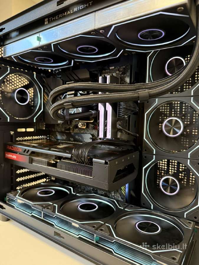 Galingas žaidimų kompiuteris R7 5700x3d -Rx 7700xt - nuotraukos Nr. 15