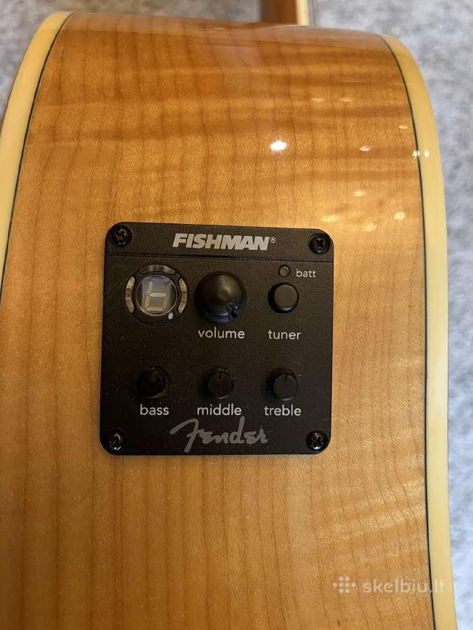 Elektroakustinė gitara Fender T-bucket 400ce - nuotraukos Nr. 5