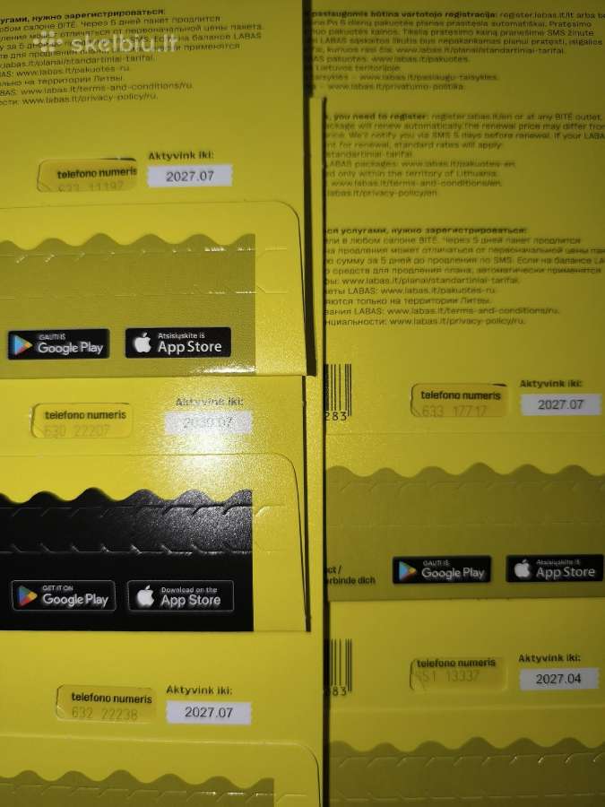 Gražūs VIP Telefono numeriai. - nuotraukos Nr. 3