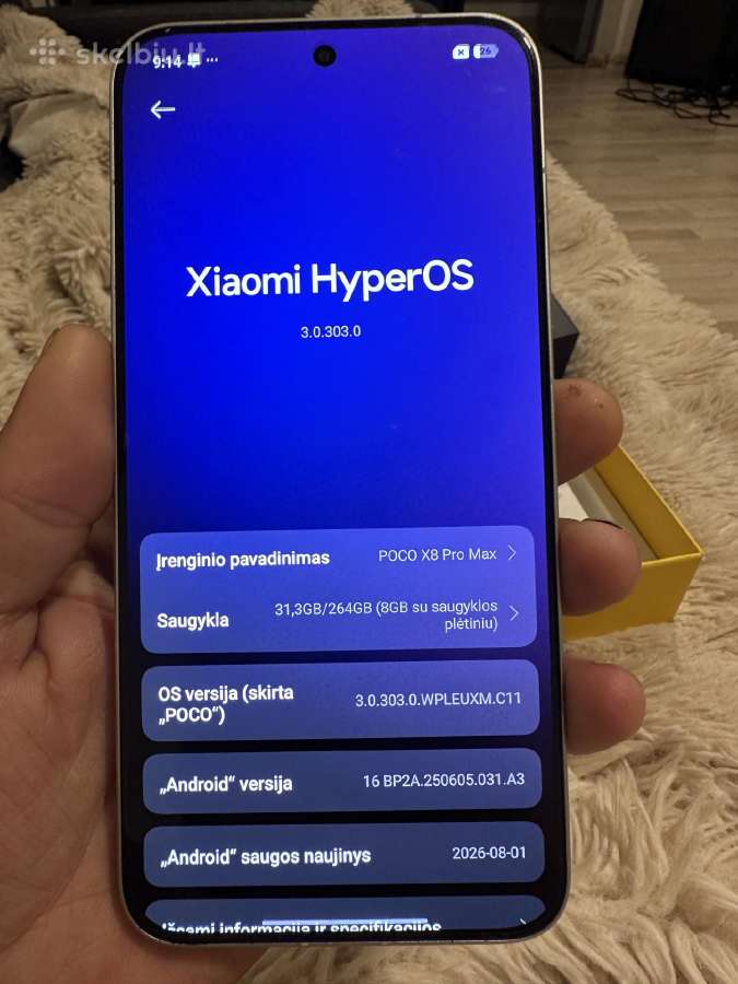 Poco x8 pro max - nuotraukos Nr. 3