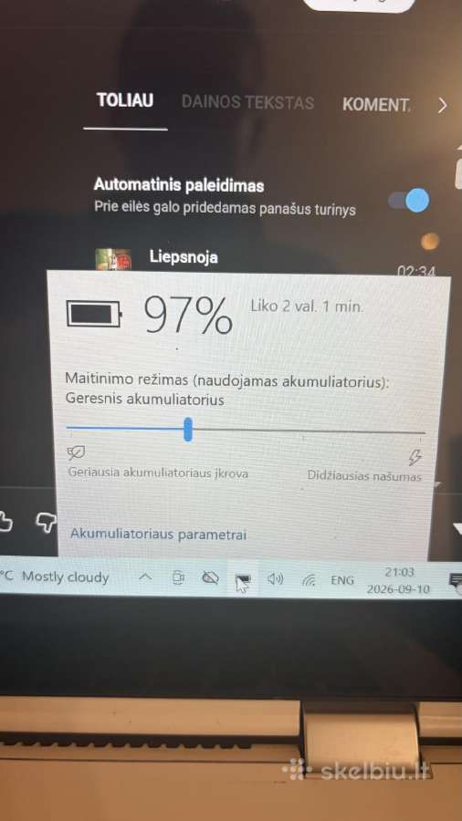 Naudotas nesiojamas-kompiuteris lenovo - nuotraukos Nr. 5