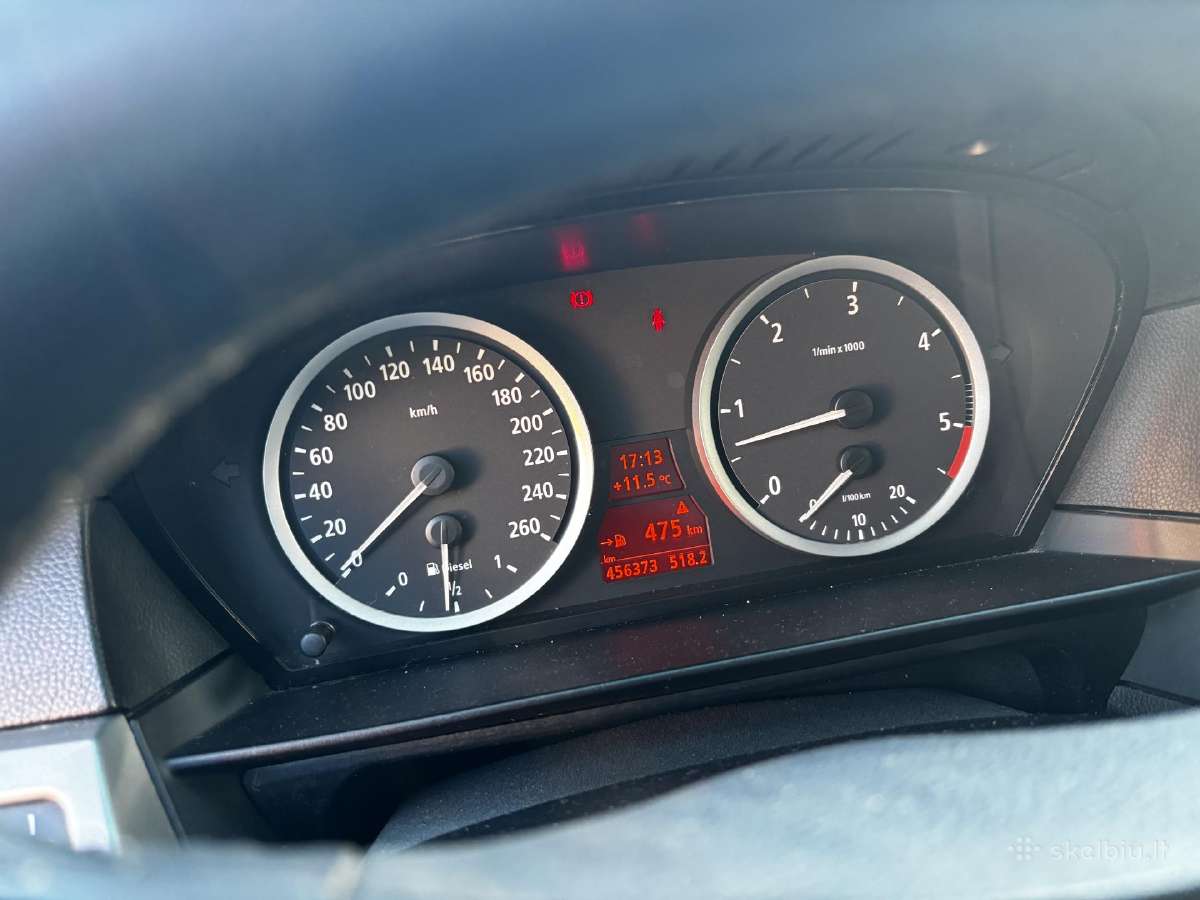 Bmw e61 mechanas 180kw 2.5 dyzelis org 130kw - nuotraukos Nr. 12