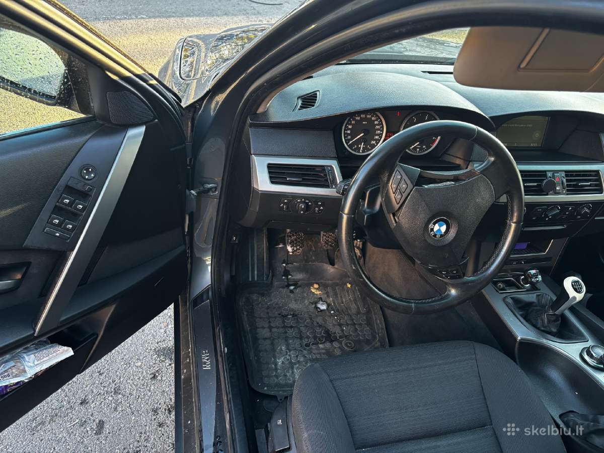 Bmw e61 mechanas 180kw 2.5 dyzelis org 130kw - nuotraukos Nr. 13