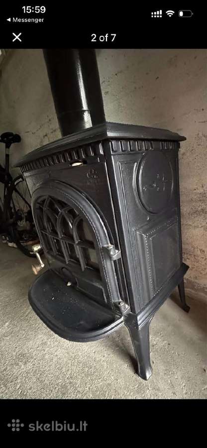 Ketaus krosnelė Jotul F3 - nuotraukos Nr. 3