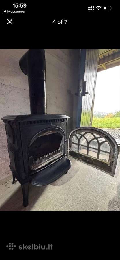 Ketaus krosnelė Jotul F3 - nuotraukos Nr. 6