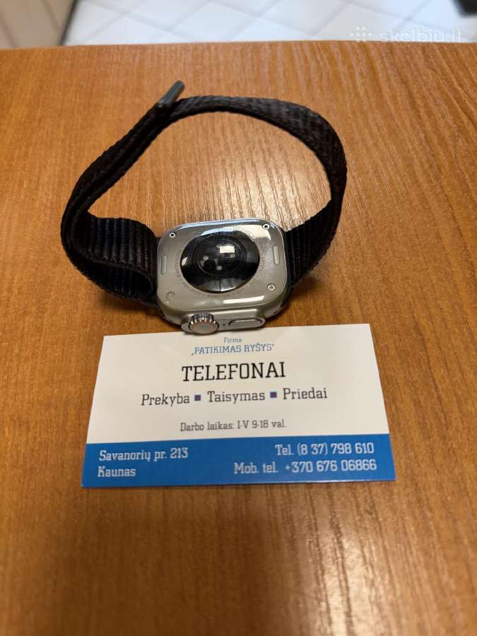Apple Watch Ultra 1 Su Garantija - nuotraukos Nr. 2